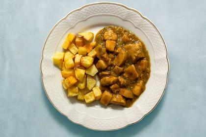 Pollo al verdeo