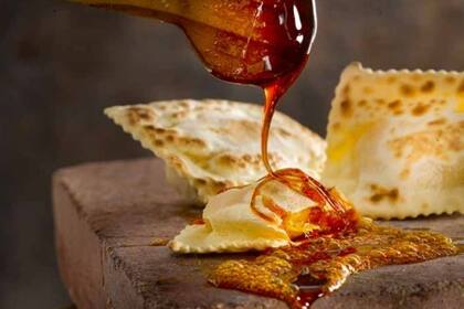 Ravioles a la plancha