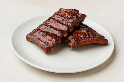 Ribs de cerdo con barbacoa casera