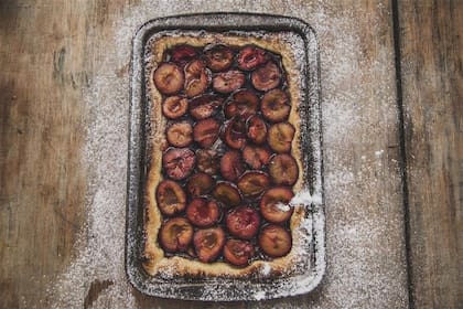 Tarta de ciruelas
