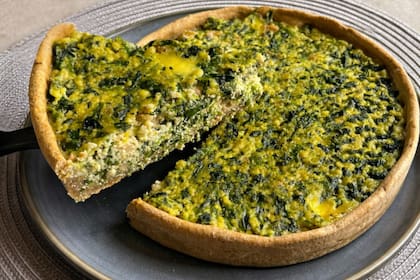 Tarta de espinaca y ricota - Juan Manuel Hierro