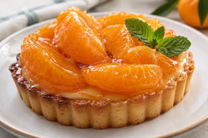 Tarteletas de mandarina