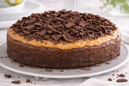 Torta bomba de dulce de leche