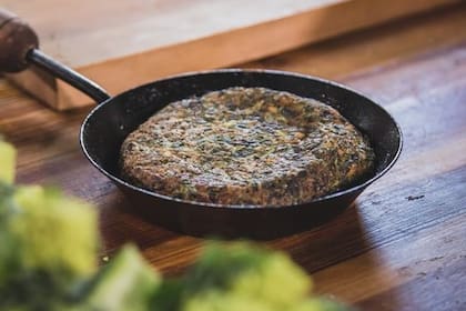 Tortilla de espinaca