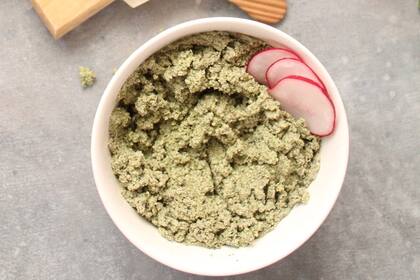 Untable de tofu y espinaca