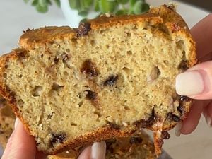 Budín de banana y yogur sin azúcar
